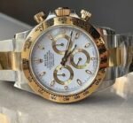 BTF factory 1:1 Rolex Daytona 116523 SS 904L & Yellow Gold White Dial A4130 - Image 6