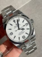 JDF Factory 1:1 Rolex Explorer 124270 36mm 904L Steel Best Edition White Dial VR3230