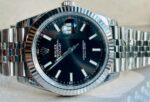 VS Factory 1:1 Rolex DateJust 41 SS Best Edition 904L Steel Black Dial - Image 4