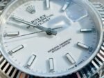 SS VS Factory 1:1 Rolex DateJust 41 Best Edition 904L Steel White Dial - Image 5