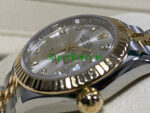 Rolex Lady-Datejust 26 ellow Gold Silver Diamond Dial Ref.279173 - Image 5