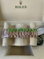 Rolex Day-Date 40MM Everose Gold Ref.228235 – Olive Green Roman Dial - Image 6