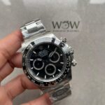 Clean factory 1:1 Rolex 2023 Daytona 126500 Best Edition 904L Steel Black Dial SH4131