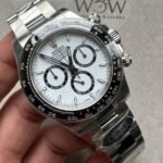 Clean factory 1:1 Rolex Daytona 2023 126500 Best Edition panda White Dial SH4131