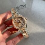 Rolex Datejust 28mm 904L RG/SS Champagne Dial A2671