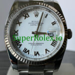 Rolex Datejust 36 Steel White Roman Dial Ref.116234