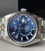 Noob FACTORY 1:1 Rolex Sky-Dweller 326935 SS Blue Dial - Image 5