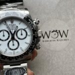 Clean factory 1:1 Rolex Daytona 2023 126500 Best Edition panda White Dial SH4131 - Image 2