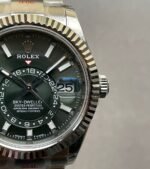 Noob FACTORY 1:1 Rolex Sky-Dweller 326935 SS Green Dial - Image 6