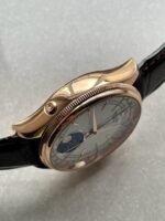 Rolex Cellini Moonphase 50535 RG White Dial on Leather Strap Asia 3195 Mod - Image 12