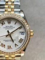 Rolex Datejust 31mm 278273 YG/SS White Dial Diamond Bezel - Image 5