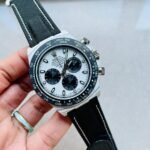 Noob Factory 1:1 Rolex Daytona DIW PANDA White Carbon Case and Bezel Best Edition White/Black Dial SA4130 V2