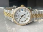 Rolex Datejust 31mm 278273 YG/SS White Dial Diamond Bezel - Image 8