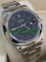Rolex Datejust II 41 Steel Black Roman Dial Ref.116300 - Image 4