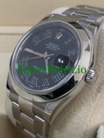 Rolex Datejust II 41 Steel Black Roman Dial Ref.116300 - Image 5