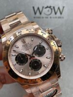 BTF Factory 1:1 Rolex Daytona 116505 904L RG Rose Gold Dial A4130 - Image 2