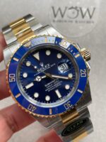 CLEAN FACTORY 1:1 Rolex Submariner 116613LB Bluesy 904L YG/SS Blue Dial VR3235 - Image 2