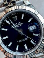 VS Factory 1:1 Rolex DateJust 41 SS Best Edition 904L Steel Black Dial - Image 3
