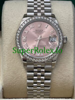 Rolex Datejust 31 White Gold Pink Diamond Dial Ref.278384RBR - Image 2