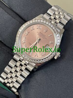 Rolex Datejust 31 White Gold Pink Diamond Dial Ref.278384RBR - Image 3