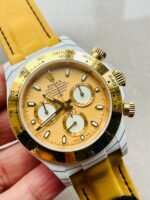 DIWF Factory 1:1 Rolex Daytona DIW White Carbon/YG Best Edition Gold Dial A7750 - Image 3