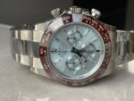 BTF factory 1:1 Rolex Daytona 116506 Brown Ceramic Best Edition Ice Blue Dial Crystal Marker SA4130 V2 - Image 9