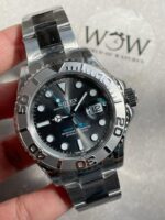 VSF FACTORY 1:1 Rolex Yacht-Master 40mm 116622 904L SS Grey Dial Dots on SS Bracelet VS3135 - Image 3