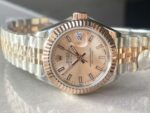 Rolex Datejust 28mm 904L RG/SS Champagne Dial A2671 - Image 5