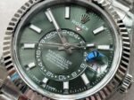 Noob FACTORY 1:1 Rolex Sky-Dweller 326935 SS Green Dial - Image 3