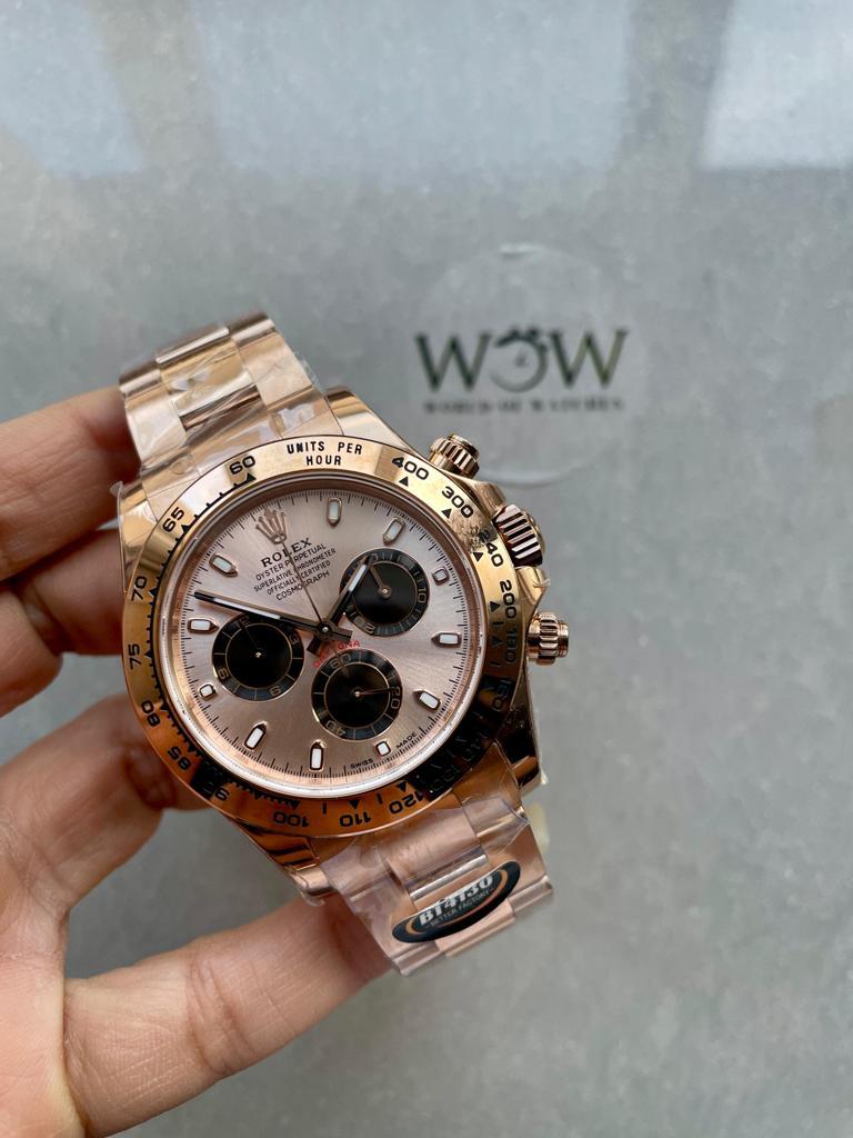 3 BTF Factory 1:1 Rolex Daytona 116505 904L RG Rose Gold Dial A4130 - Image 1