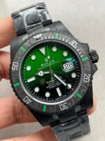 VSF FACTORY 1:1 Rolex Submariner DIW “Parakeet” DLC Best Edition Black/Green Dial VS3135 - Image 2
