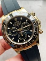 Clean factory 1:1 Rolex Daytona Best Edition 904L Steel Black Dial A4130 - Image 2