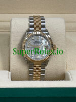 Rolex White Mother-Of-Pearl Diamond Dial Lady-Datejust Ref.279173 - Image 2