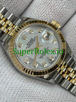 Rolex White Mother-Of-Pearl Diamond Dial Lady-Datejust Ref.279173 - Image 4