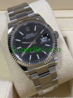 Replica Rolex Datejust 36 Steel Black Index Dial Ref.126234 - Image 5