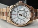 Noob FACTORY 1:1 Rolex Sky-Dweller 326934 SS Best Edition White Dial A23J - Image 2