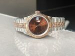 KZF Factory 1:1 Rolex Datejust 28mm 904L RG/SS Brown Dial A2671 - Image 5