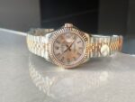 Rolex Datejust 28mm 904L RG/SS Champagne Dial A2671 - Image 4