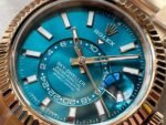 Noob FACTORY 1:1 Rolex Sky-Dweller 326935 RG/SS Turquosi Dial - Image 4