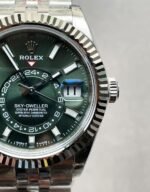 Noob FACTORY 1:1 Rolex Sky-Dweller 326935 SS Green Dial - Image 7