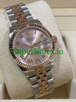 Rolex Datejust 31 Everose Gold Pink Roman Dial Ref.178271 - Image 4
