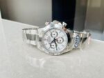 Rolex Daytona 116500 DAYTONA 1:1 Best Edition CF 904L SS Case and Bracelet White Dial Silver bezel SA4130 - Image 8
