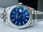 VS Factory 1:1 Rolex DateJust 41 SS Best Edition 904L Steel Blue Dial - Image 2