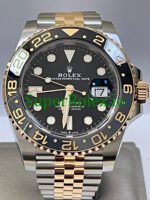 Rolex GMT-Master II 40mm Yellow Gold Ref.126713GRNR – Black Dial