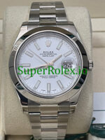Rolex Datejust II 41 Steel White Index Dial Ref.116300 - Image 2