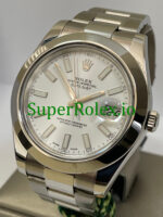 Rolex Datejust II 41 Steel White Index Dial Ref.116300 - Image 4