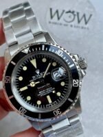 Vintage Rolex Submariner Date Tiffany & Co 16610A30B9315 Black dial with SS bracelet - Image 3