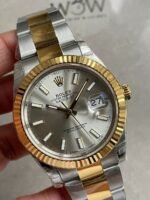VSF Factory 1:1 Rolex DateJust 41 126333 904L SS/YG Best Edition Silver Dial VS3235 - Image 6