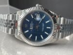 VSF Factory 1:1 Rolex DateJust 41 SS Best Edition 904L Steel Blue Textured Dial - Image 6