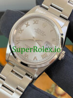 Rolex Datejust 36 Steel Silver Roman Dial Ref.16200 - Image 3